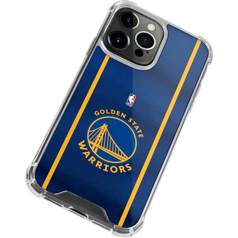 NBA Golden State Warriors Jersey iPhone 14 Pro Clear Case